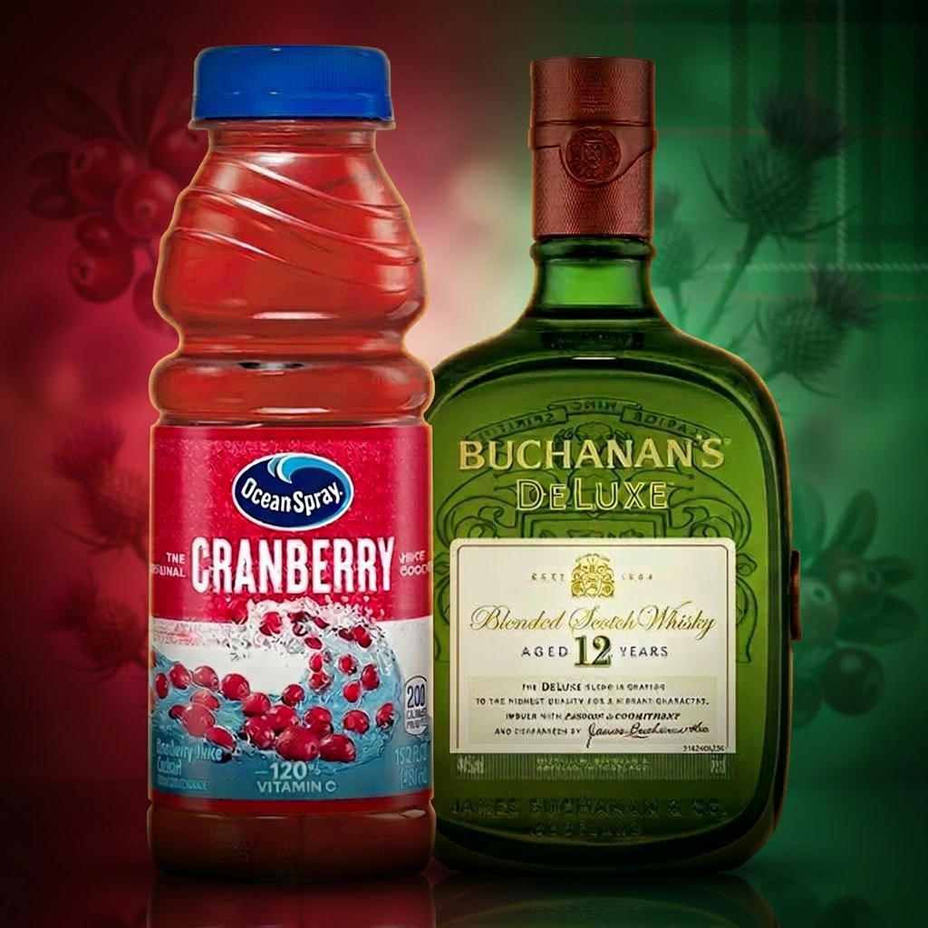 Cranberry Juice & Buchanan's product photo