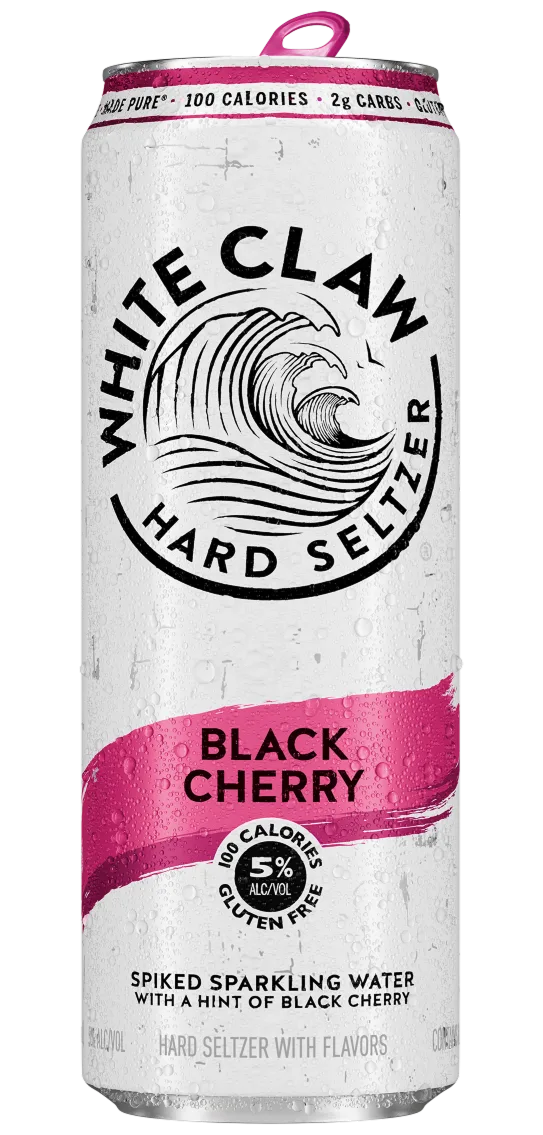 White Claw Black Cherry Hard Seltzer